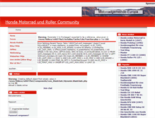 Tablet Screenshot of honda-club.net