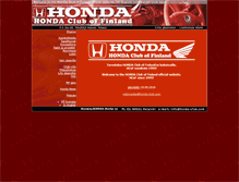 Tablet Screenshot of honda-club.com